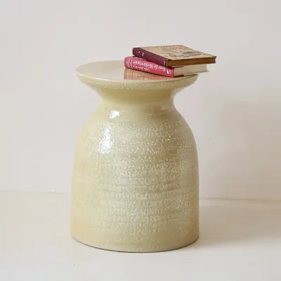 Night tables - CALLA - Ceramic side table – Lin - MASAME