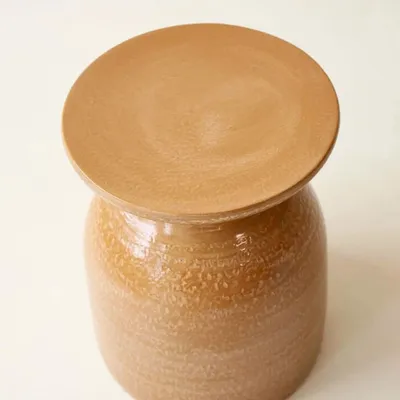 Night tables - CALLA - Ceramic side table – Ambre - MASAME