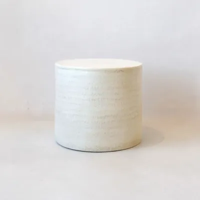 Coffee tables - ENDOUME - Round ceramic coffee table – XS - Ø35 H30 cm – Calcaire - MASAME