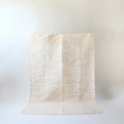 Tapis - GAOU - Tapis Coton Recyclé Blanc – 150×200 - MASAME