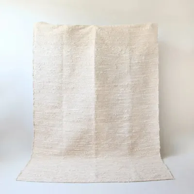 Tapis - GAOU - Tapis Coton Recyclé Blanc – 200×300 - MASAME