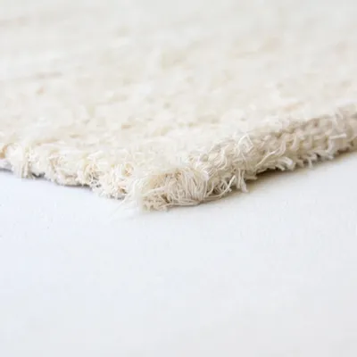 Rugs - GAOU - Recycled cotton rug, white – 70×200 - MASAME