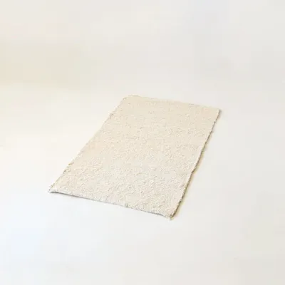 Rugs - GAOU - Recycled cotton rug, white – 60×100 - MASAME