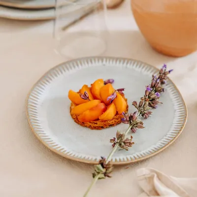 Assiettes au quotidien - GAUDINA - Assiette Dessert en Grès – Iode - MASAME