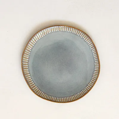 Assiettes au quotidien - GAUDINA - Assiette Dessert en Grès – Iode - MASAME