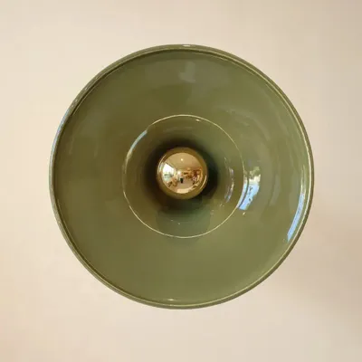 Wall lamps - Gigaro L - Glazed ceramic wall light Ø30 – Romarin - MASAME