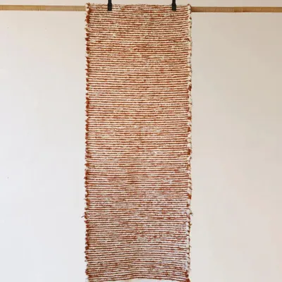 Tapis - TARIFA - Tapis 100% coton Sienne – 70×200 - MASAME