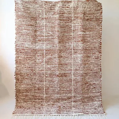 Tapis - TARIFA - Tapis 100% coton Sienne – 150×200 - MASAME