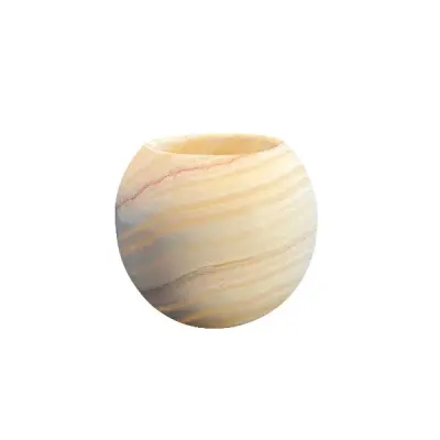 Design objects - Candlestick Curra Alabaster - BYHAND AFRICAN ARTISANS