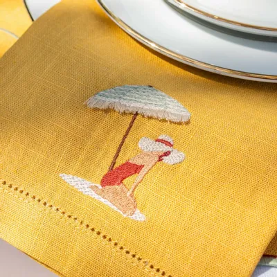 Serviettes - Serviette Brigitte - BOUGANIA