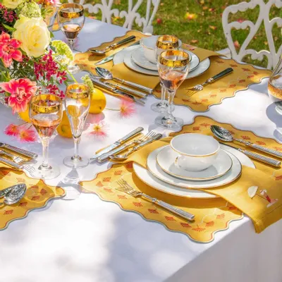 Napkins - Brigitte Napkin - BOUGANIA