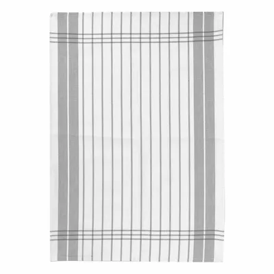 Torchons - Torchon Petites Rayures gris 50 X 70 - MAISON VIVARAISE - SDE VIVARAISE WINKLER