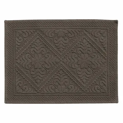Autres linges de bain - Tapis Enzo Souris 54 X 64 - MAISON VIVARAISE - SDE VIVARAISE WINKLER