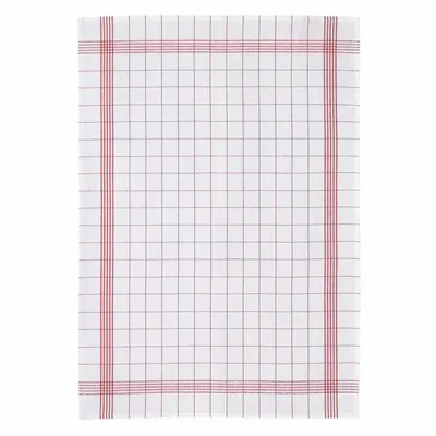Torchons - Torchon Metis Carreaux rouge 55 X 75 - MAISON VIVARAISE - SDE VIVARAISE WINKLER