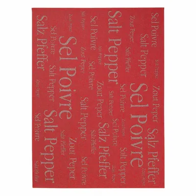 Torchons - Torchon metis Sel & Poivre rouge 50 X 70 - MAISON VIVARAISE - SDE VIVARAISE WINKLER