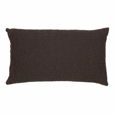 Coussins - Coussin Maia Noir Carbone 30 X 50 - MAISON VIVARAISE - SDE VIVARAISE WINKLER