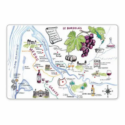 Placemats - Plastic Placemat Gironde Assortis 45 X 30 - MAISON VIVARAISE - SDE VIVARAISE WINKLER