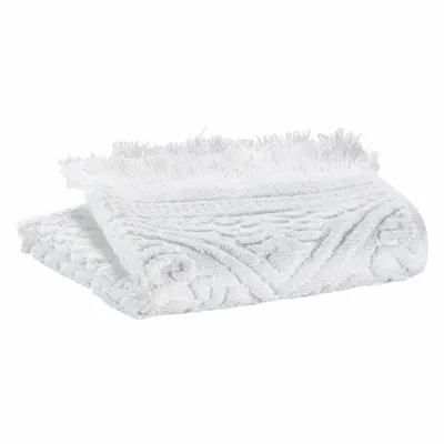 Serviettes de bain - Serviette invité Zoé Neige 30 x 50 - MAISON VIVARAISE - SDE VIVARAISE WINKLER