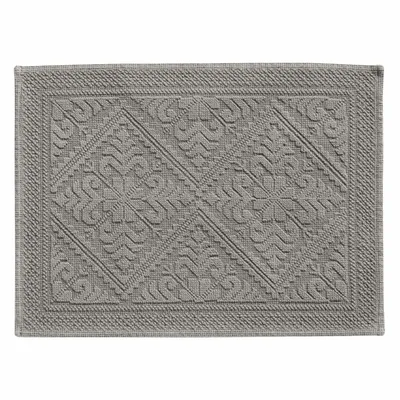 Other bath linens - Enzo Bath Mat Orage 54 X 64 - MAISON VIVARAISE - SDE VIVARAISE WINKLER