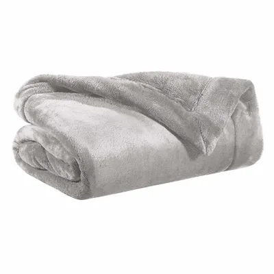 Throw blankets - Tender Throw Blanket Perle 150 X 200 - MAISON VIVARAISE - SDE VIVARAISE WINKLER