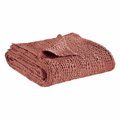 Linge de lit - Jeté Tana Blush 240 x 260 - MAISON VIVARAISE - SDE VIVARAISE WINKLER