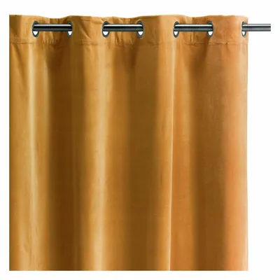 Curtains and window coverings - Elise Plain Curtain Maïs 140 X 280 - MAISON VIVARAISE - SDE VIVARAISE WINKLER