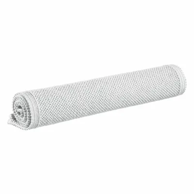 Autres linges de bain - Tapis de bain uni Etia Neige 54 x 64 - MAISON VIVARAISE - SDE VIVARAISE WINKLER