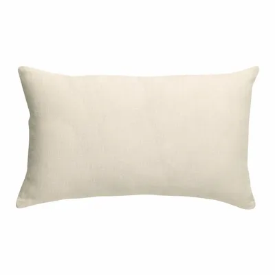 Coussins - Coussin uni Zeff Craie 30 x 50 - MAISON VIVARAISE - SDE VIVARAISE WINKLER