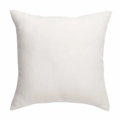 Coussins - Coussin uni Zeff Blanc 45 x 45 - MAISON VIVARAISE - SDE VIVARAISE WINKLER