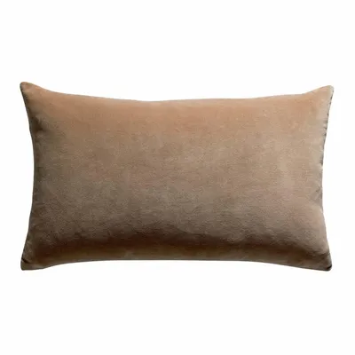 Cushions - Plain Cushion Elise Camel 30 X 50 - MAISON VIVARAISE - SDE VIVARAISE WINKLER
