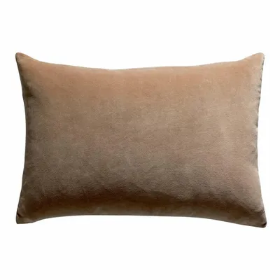 Coussins - Coussin uni Elise Camel 40 x 65 - MAISON VIVARAISE - SDE VIVARAISE WINKLER