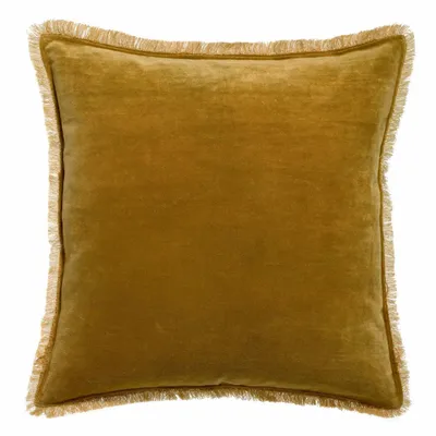 Coussins - Coussin uni Fara Bronze 45 x 45 - MAISON VIVARAISE - SDE VIVARAISE WINKLER