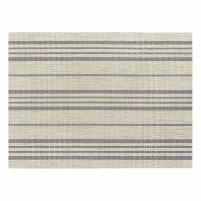 Sets de table - Set de table Sina Naturel/Gris 33 x 45 - MAISON VIVARAISE - SDE VIVARAISE WINKLER