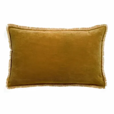 Cushions - Plain Cushion Fara Bronze 40 X 65 - MAISON VIVARAISE - SDE VIVARAISE WINKLER
