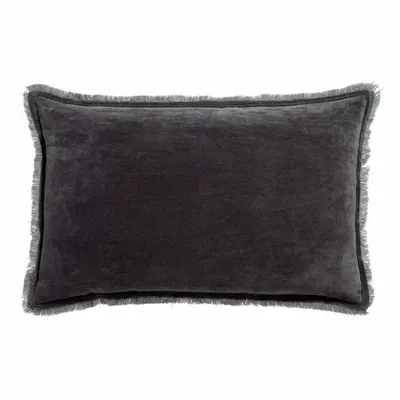Coussins - Coussin uni Fara Ombre 40 x 65 - MAISON VIVARAISE - SDE VIVARAISE WINKLER
