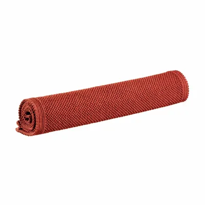 Autres linges de bain - Tapis de bain uni Etia Rooibos 54 x 110 - MAISON VIVARAISE - SDE VIVARAISE WINKLER