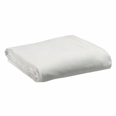 Bed linens - Zeff Fitted Sheet Blanc 140 X 190 X 30 - MAISON VIVARAISE - SDE VIVARAISE WINKLER