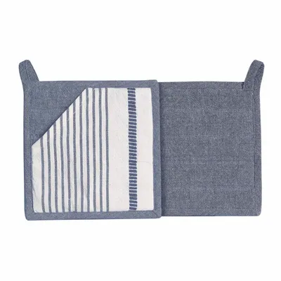 Potholders - 2-in-1 Pot Holder Ares Ombre 20 X 20 - MAISON VIVARAISE - SDE VIVARAISE WINKLER