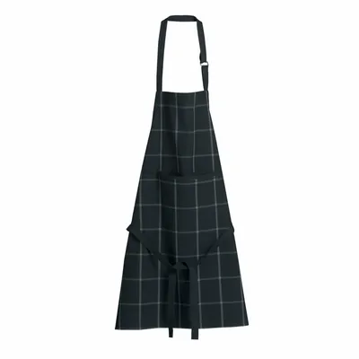 Tabliers de cuisine - Tablier de cuisine recycle Doha Noir 80 x 85 - MAISON VIVARAISE - SDE VIVARAISE WINKLER