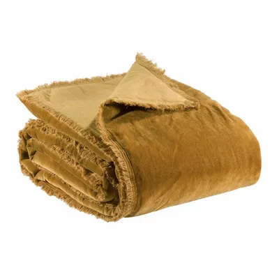 Linge de lit - Édredon Fara Bronze 85 x 200 - MAISON VIVARAISE - SDE VIVARAISE WINKLER