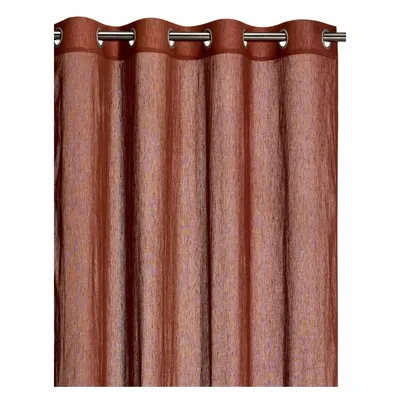 Rideaux et voilages - Rideau voile Zeff Caramel 140 x 280 - MAISON VIVARAISE - SDE VIVARAISE WINKLER