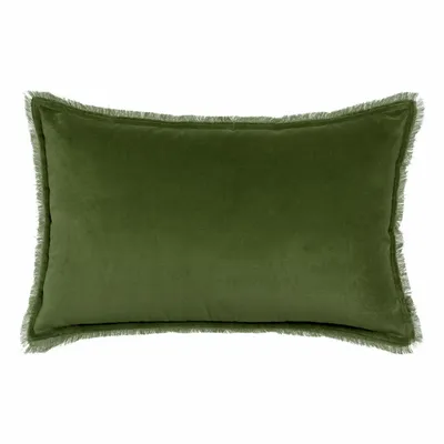 Coussins - Coussin uni Fara Eucalyptus 40 x 65 - MAISON VIVARAISE - SDE VIVARAISE WINKLER
