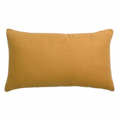 Cushions - Plain Cushion Zeff Ocre 30 X 50 - MAISON VIVARAISE - SDE VIVARAISE WINKLER