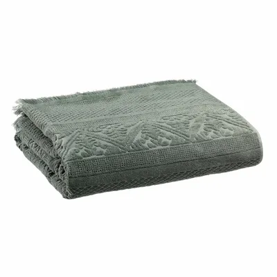 Bath towels - Zoé Bath Towel Thym 100 X 180 - MAISON VIVARAISE - SDE VIVARAISE WINKLER