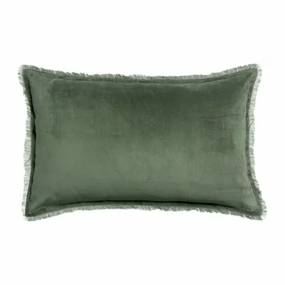 Cushions - Plain Cushion Fara Thym 40 X 65 - MAISON VIVARAISE - SDE VIVARAISE WINKLER