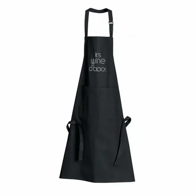 Tabliers de cuisine - Tablier de cuisine Wine Noir 90 x 75 - MAISON VIVARAISE - SDE VIVARAISE WINKLER
