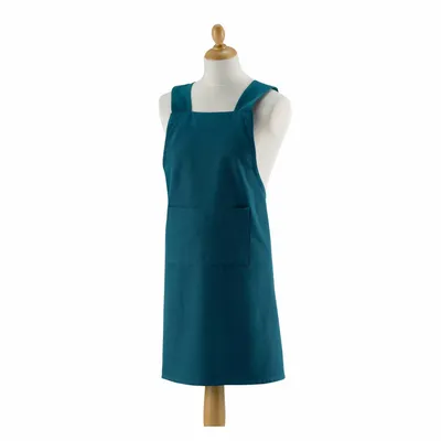 Aprons - Gen Kitchen Apron Paon 120 X 85 - MAISON VIVARAISE - SDE VIVARAISE WINKLER