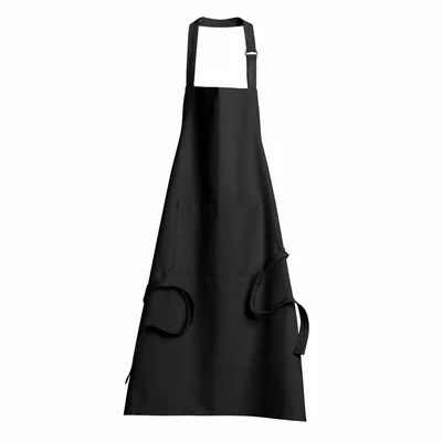 Aprons - Recycled Apron Dario Noir 85 X 72 - MAISON VIVARAISE - SDE VIVARAISE WINKLER