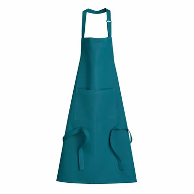 Tabliers de cuisine - Tablier de cuisine recyclé Dario Paon 85 x 72 - MAISON VIVARAISE - SDE VIVARAISE WINKLER