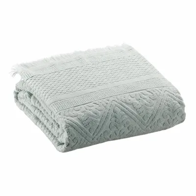 Bath towels - Zoé Bath Towel Jade 100 X 180 - MAISON VIVARAISE - SDE VIVARAISE WINKLER